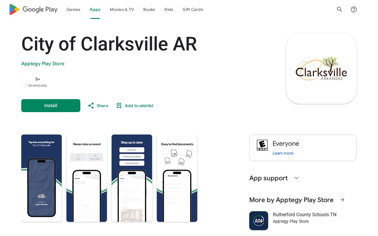 Clarksville criminal records city app listing