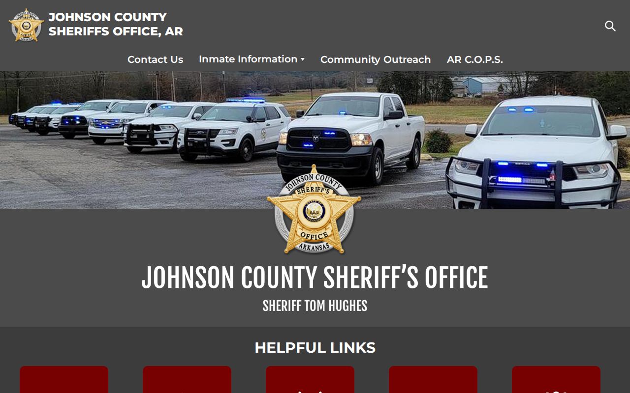 Johnson County criminal history sheriff roster access